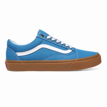 Damske Tenisky Vans Gum Old Skool Modre/Biele VA97JQGIE